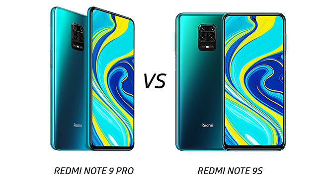Redmi Note 9 Pro vs Redmi Note 9S karşılaştırması