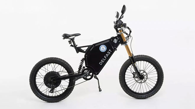320 km menzil, 80 km/s hız sunan elektrikli bisiklet: Delfast Top 3.0
