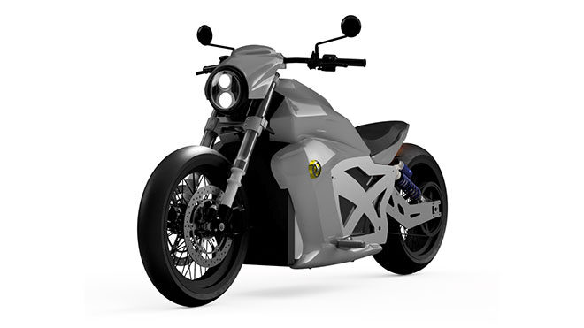 Elektrikli motosiklet Evoke 6061
